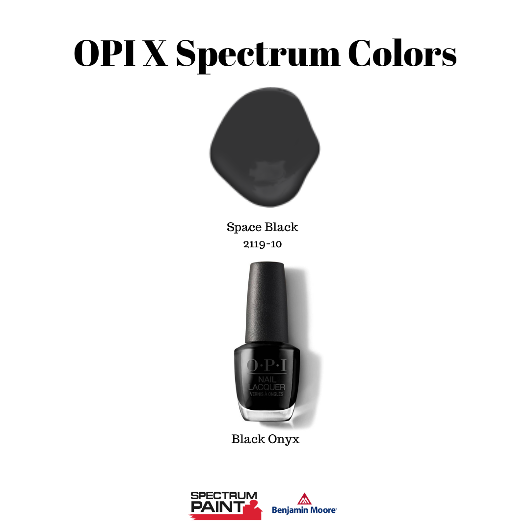 opi paint colors matched to spectrum paint