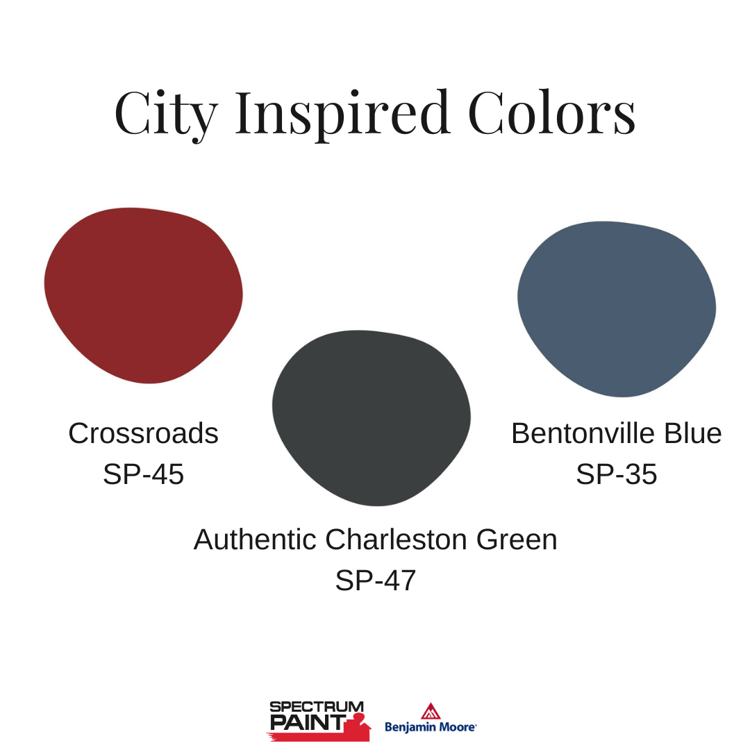 spectrum paint city inspired colors