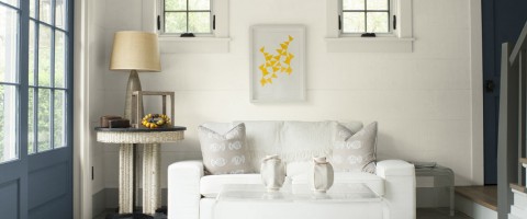 Simply White Living Room
