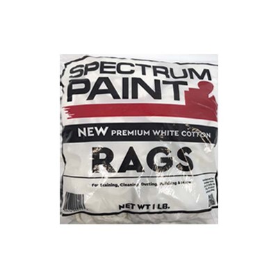 New Premium White Cotton Rags 1lb